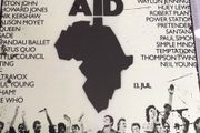Live Aid Metal Wall Plaque