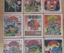 X9 Judge Dread Comics From 1980