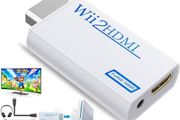 Wii U Full HD 1080P HDMI Compatible Converter Adapter HDMI Converter 3.5mm Audio for PC HDTV Monitor Display