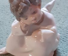 LLADRO thinking angel