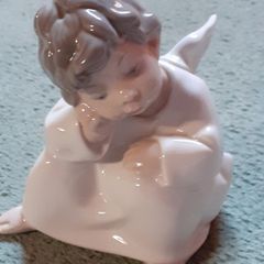 LLADRO thinking angel