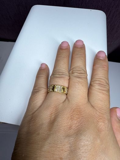Inspired Love Ring with Natural Diamonds