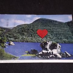 Ireland Postcard : Colleen Bawn Rock , Killarney , Co. Kerry - 1957