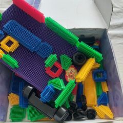Bristle Blocks building set - large quantity