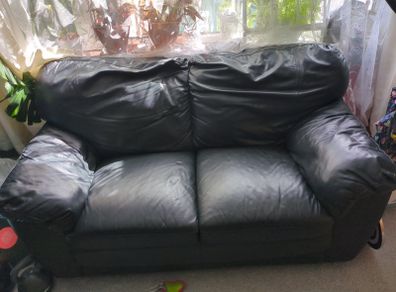 Leather couch