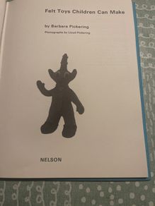 Felt toys children can make.