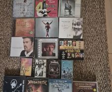 Selection of CD's, Tape Cassettes and Music DVD's