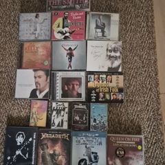 CD's Tapes DVD's 10 euros each