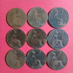 Victorian pennys