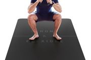 Large Exercise Mat - Extra Wide &amp; Extra Thick Yoga Mat for Men &amp; Women (183cm x 80cm x 10mm) - TPE Fitness Non Slip Gym Mat for Home HIIT Workouts, Pilates, Gymnastics