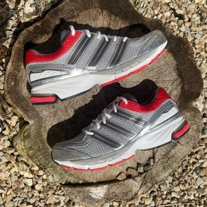 Classic Style Adidas Grey Silver Red