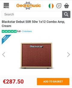 Blackstar DEBUT 50R