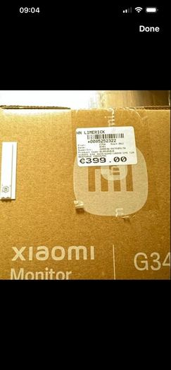 Large gaming monitor - New in Box