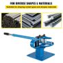 Manual Bender YP-9 Soild Round Square Bar Metal Bender with 7 Bending Dies, Metal Rod Bar Bender Bending Tool for Construction Site Auto Repair Image 6