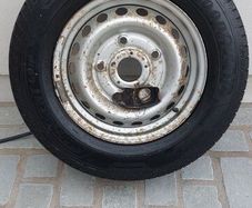 ford  transit. spare wheel