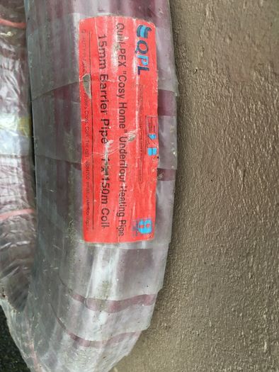 Underfloor heating pipe