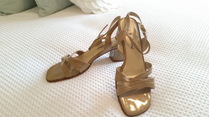 Gino Ventori Beige Sandal - Size 40