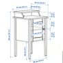 IKEA Olderdalen Bedside Table Image 3