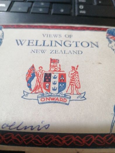Wellington New Zeland Vintage Postcard Views