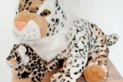Cheetah Mother and Baby plush 35cm