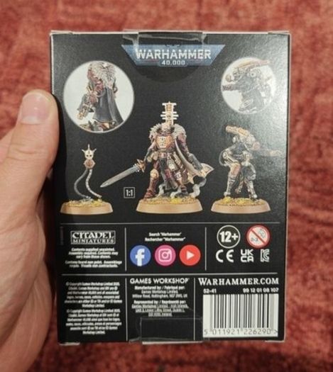 Inquisitor Ostromandeus Warhammer 40k