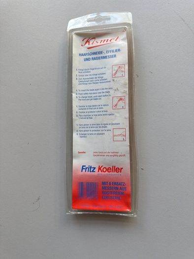vintage razor Kismet