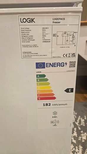 Logik Chest Freezer