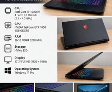 MSI GL75 Leopard Gaming Laptop