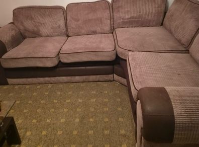 Corner Sofa and recliner chair