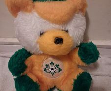 Rare World Cup Italia 1990 Ireland Vintage Teddy Bear