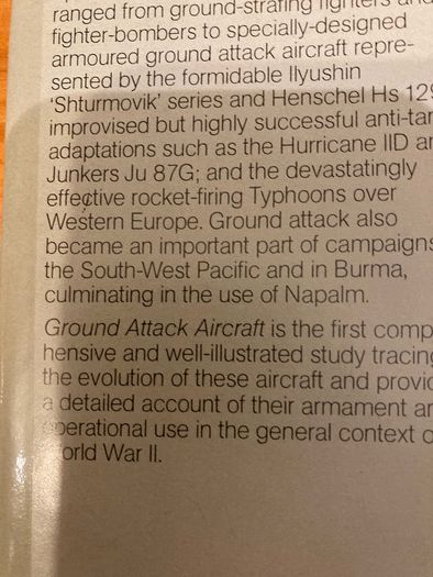 War book: 'Ground attack aircraft of World War ll'