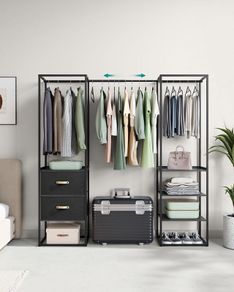 Heavy Duty Open Wardrobe