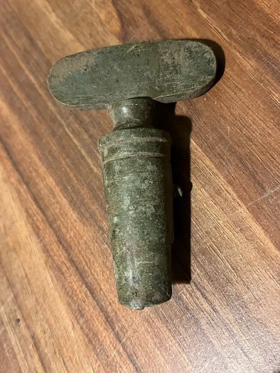 Antique Brass Tap Key Spigot