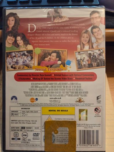 Brand New Sealed Yours,Mine and Ours DVD