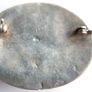 Antique Sterling Silver 925 Hallmarked Gem Set Brooch 2 inches Safety catch 15,3g Image 10