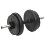 Barbell and Dumbbell with Plates 60 kg Image 5