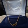 9ct gold necklace Image 5