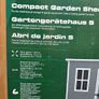 Brand New Compact Garden Shed Image 4