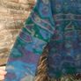 Vintage navy purple Aztec print fleece Image 6