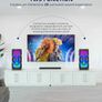 Machine for Adults with 2 Wireless Microphones, Portable Bluetooth Speaker PA System with Dicso Lights for Big Pary, Stage Subwoofers, Outdoor, for Family, Music Lover Image 6