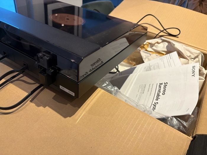 Sony Record Player PS-LX250H (for parts or converter use)