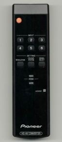 Remote control  model AXD1557 for Pioneer PDA-V100HD HD AV Converter/Upscaler/Switcher