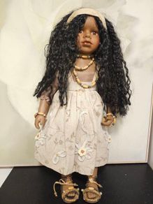 Vintage Porcelain Doll