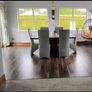 marble dining table with 6 chairs Image 4
