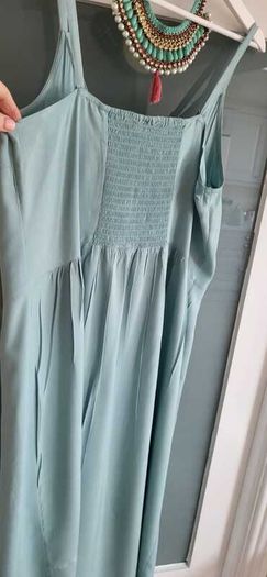 KRABI acqua button front midi Sz 46 (Fit 16-18UK)