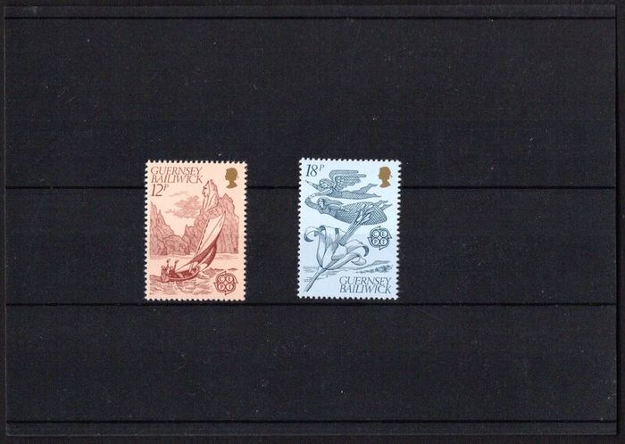 1981 Guernsey Europa Folklore Commemorative Stamps Mint Never Hinged (MNH)