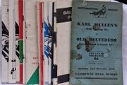 16 Vintage Rugby Programmes (Including 1950)