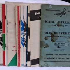 16 Vintage Rugby Programmes (Including 1950)
