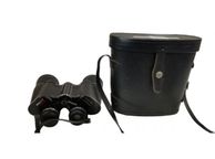 main image for ad 36423 Prinzlux Extralite 10 x 50 Coated Optics Binoculars Black Vintage Carry Case