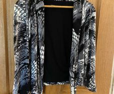 Snakeskin blazer size 14